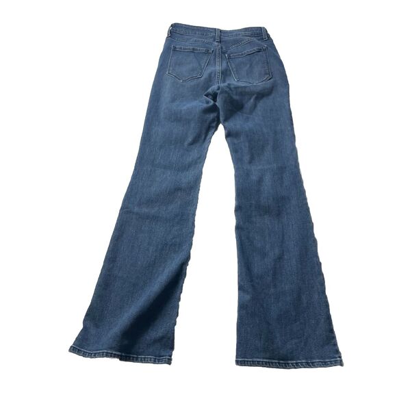 Old Navy Wow Flare Jeans Women's‎ 0 Blue Denim High Rise - Picture 2 of 6